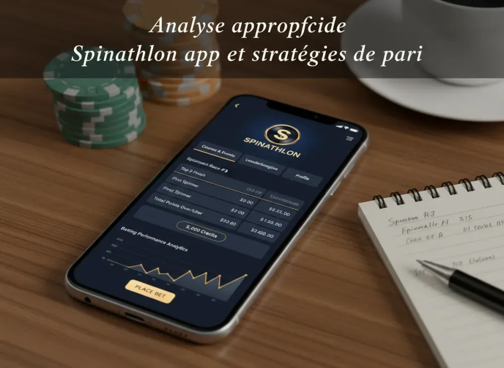 Analyse approfondie Spinathlon app et stratégies de pari